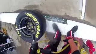 NASCAR tire changer Kyle Symington POV