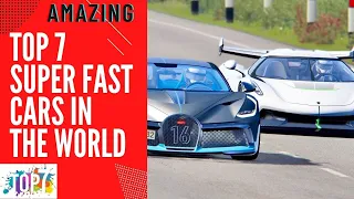 Fastest Super cars |  Hyper Cars in the World | Top 7 | (Clear Explanation)