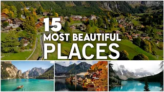 Top 15 Most Beautiful Places in the World with Scenic Relaxation and Relaxing Music