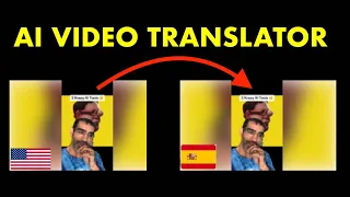 FREE AI tool to translate speech in videos in seconds