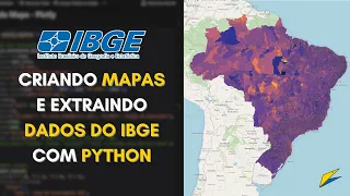 Construindo mapas e extraindo dados do IBGE com Python