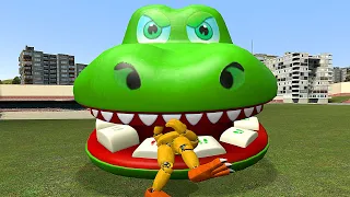Extreme CROCODILE DENTIST Game of Dare in GMOD All Episodes Garry's Mod