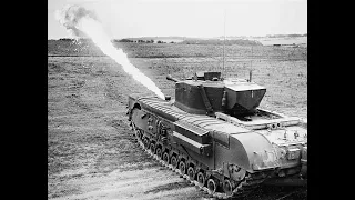 Огнемётный танк A22F "Churchill Crocodile"