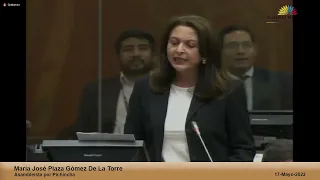 Asambleísta María José Plaza - Sesión 773 - #PrecioLecheYDerivados