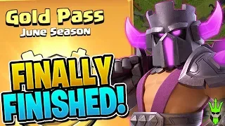 MAXING THE GOLD PASS WITH MONSTER RAIDS! - Let's Play TH9 - Clash of Clans