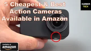 Top 5 CHEAPEST and Best Action Cameras Available in Amazon | 2019|