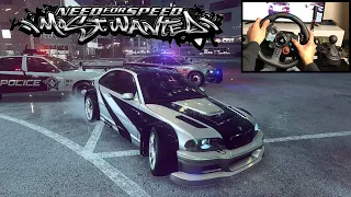 NFS HEAT Police Chase Most Wanted BMW M3 GTR - LOGITECH G29 gameplay