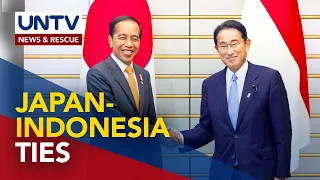 Japanese and Indonesian leaders meet to strengthen countries’ ties