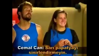 Survivor Cemal Can Nisa Humor/komik anları PART1