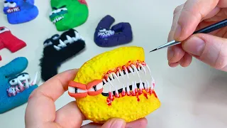 Making Alphabet Lore But Monsters with Polymer Clay