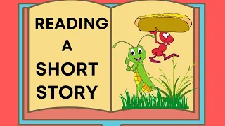 READING OF SHORT STORY with MORAL Lesson / Story 1 / The Ant and the Grasshopper /