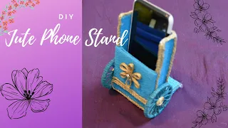 Cell Phone Stand using Jute #DIY #Sugha #skill