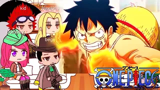 -- Past Supernova+Boa Hancock react to Luffy future -- One Piece -- React to Luffy! -- Gacha Club --