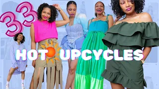 33 Exciting Spring Upcycles! |  DIY clothes thrift flip