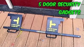 5 Door Security Gadgets put to the Test