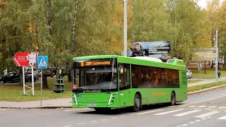 МОЛОДЕЧНО!|Поездка на автобусе МАЗ 203.047 с госномером ВА 0657-5 по маршруту №6а(10.02.2024)