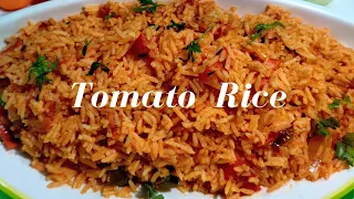 Tomato Rice | Simple and Spicy Tomato Fried Rice | Tomato Pulao | Quick and Tasty Tomato biryani