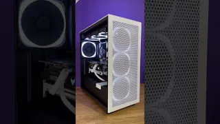 NZXT H7 Flow Black & White Build Has A “Devilish” Side 😈 - Gaming PC