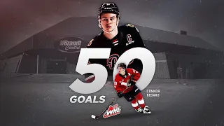 Bedard Hits 50 Goals In 40 Games