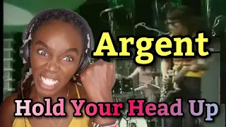 African Girl First Time Hearing Argent - "'Hold Your Head Up" LIVE 1972 | REACTION