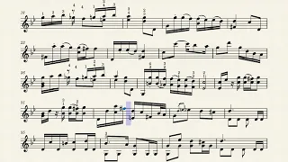 La cumparsita – Gerardo Matos Rodríguez - violin solo - music sheet