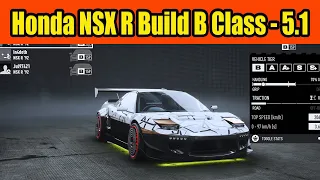 Honda NSX R Build B Class Car in NFS Unbound Update Vol 5.1