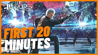 DEVIL MAY CRY 5 GAMEPLAY WALKTHROUGH | First 20 Minutes (No Commentary Gameplay)
