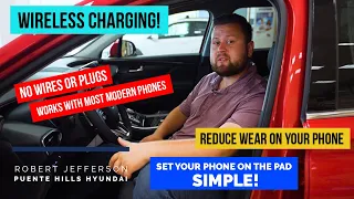 2021 Hyundai Santa Fe | How To Use The Wireless Charging System