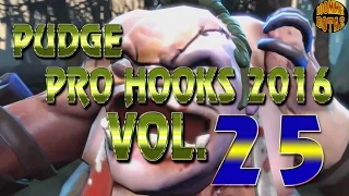 Dota 2 Pudge Pro Hooks 2017 - Weekly Hooks Vol.25