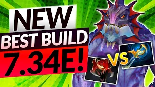 The ONLY WAY to CARRY with Slardar - Best Build and Offlane Tips! - Dota 2 Guide 7.34e