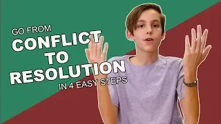 Conflict to Resolution in 4 Steps