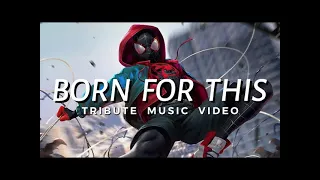 SPIDER MAN  INTO THE SPIDER VERSE 「 AMV 」 Born For This