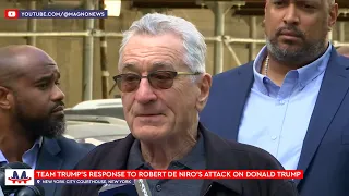 🇺🇸 Team Trump responds to Robert De Niro's attack on Donald Trump (May 28, 2024) [CC Spanish]