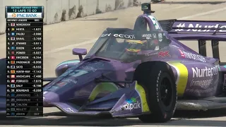 Melhores momentos da Fórmula Indy no GP de Detroit 2