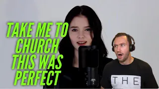 Daneliya Tuleshova - Take Me To Church / Hozier cover [REACTION!!!]