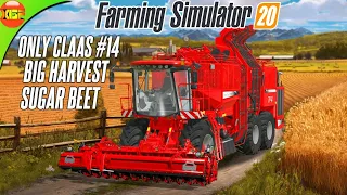 2,20,000Liters SugerBeat Big Harvest! Only Claas FS20 #14 - Farming Simulator 20 Timelapse Gameplay