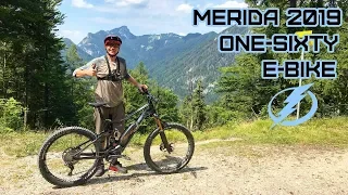 НА ЭЛЕКТРО БАЙКЕ ПО ТРЕЙЛАМ ELECTRIC MOUNTAIN BIKE  (MERIDA E-BIKE ONE SIXTY 2019)