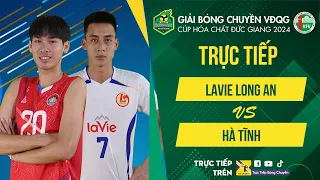 Tường thuật | LAVIE LONG AN vs HÀ TĨNH | Bảng Nam - Giải bóng chuyền VĐQG cúp HCĐG 2024