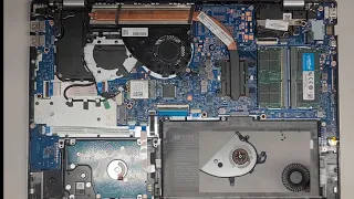 HP Pavilion Laptop 15-CS0053Cl Disassembly Fan Replacement Repair