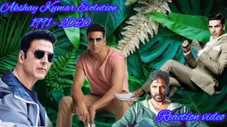 Akshay Kumar Evolution Reaction Video(1991-2020)|#reactionvideo#akshaykumar#bollywoodstar#evolution