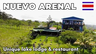 Best Place To Stay Nuevo Arenal // Hotel With Black Light Restaurant