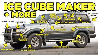 Differences between US and Japanese 80-Series Land Cruiser - So Many JDM Options We Never Got!