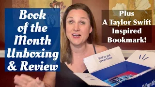 Book of the Month July Unboxing - Book of the Month Coupon Code + Taylor Swift Inspired Bookmark!