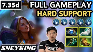 7.35d - Sneyking CRYSTAL MAIDEN Hard Support Gameplay 31 ASSISTS - Dota 2 Full Match Gameplay