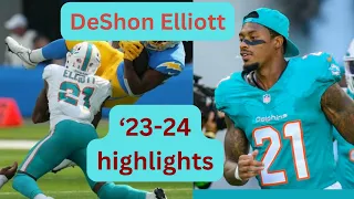 Deshon Elliott '23 Dolphins highlights - The Enforcer