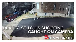 Security camera captures fatal shooting in Forest Park Southeast neighborhood