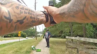 Bodycam Footage of Shootout Between Charlotte Officers And Armed Robbery Suspect