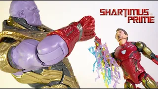 Marvel Legends Thanos and Iron Man Mark 85 Infinity Saga Avengers Endgame MCU Hasbro Figure Review