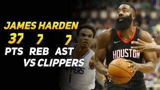 James harden Full Highlights Vs Angeles Clippers - PreSeason - (04/10/2019)