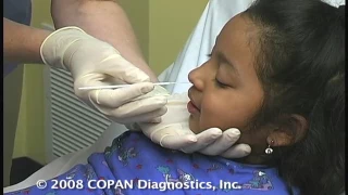 How to Collect Nasopharyngeal Samples for Flu Testing Using COPAN Flocked Swabs